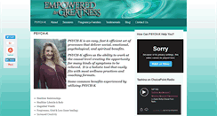 Desktop Screenshot of empowered2greatness.com